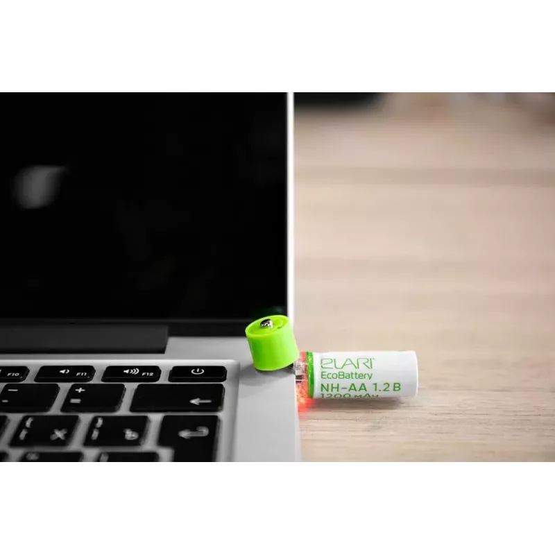 Elari Ecobattery AA NiMH uzlādējamā baterija 1500 mAh 1,2 V balta