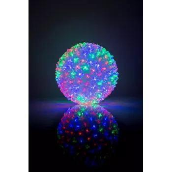 iLike 465 200LED Multi Color LED Ball with Flowers 20 cm