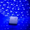 iLike Dekoratīvā LED gaismas bumba ar ziediem 300 LED zila 25 cm