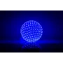iLike Dekoratīvā LED gaismas bumba ar ziediem 300 LED zila 25 cm