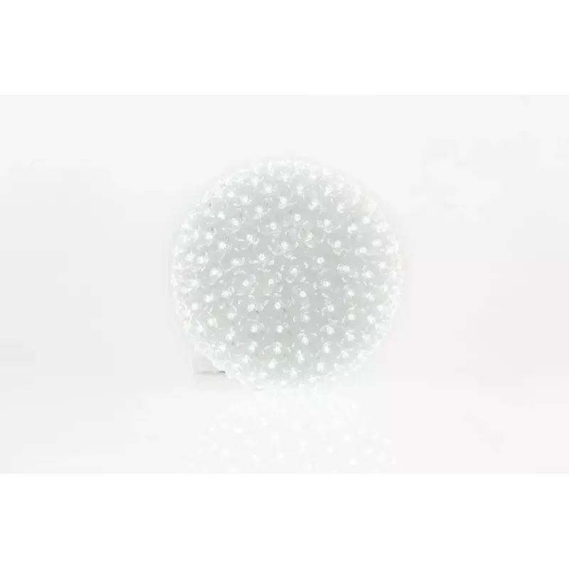 iLike Bumba ar puķēm 466 300LED D-25cm White Decorative LED Light Ball