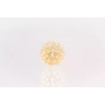 ILIKE Bumba ar puķēm RS-208 50LED D-11cm Warm White Dekoratīvā LED gaismas bumba