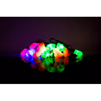iLike Virtene Eglites 9387 Daudzkrāsainas LED virtenes 12m 100 LED iekštelpām
