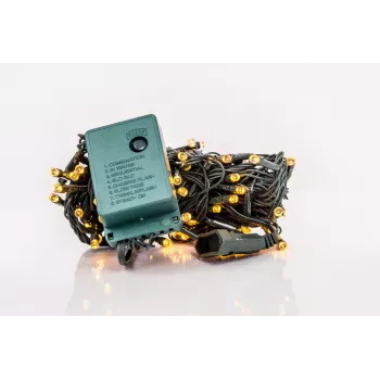 iLike RS-111YLW Ziemassvētku virtenes 100 LED 7m Dzeltenas
