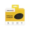 EVELATUS EWC01 bezvadu lādētājs balts - Qi 10W ātrās uzlādes paliktnis ar Micro-USB kabeli