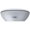 EVELATUS EWC01 bezvadu lādētājs balts - Qi 10W ātrās uzlādes paliktnis ar Micro-USB kabeli