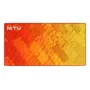 NITU Gaming XXL Mouse Pad - Paplašināts spēļu peles paliktnis ar pretslīdes gumijas pamatni, ūdeni atgrūdošu audumu, apšūtām malām, 900x400x3mm, melns