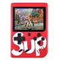 GameBox R2 8bit Portable Retro Game Console ar 400 spēlēm, 3 inch LCD, 1 kontrolieris, TV RCA kabelis - Sarkans
