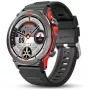 iWear Z136 Zinc Sport BT Call Smart Watch 1.43 collu AMOLED Displejs Sirdsdarbības un Skābekļa monitors Melns