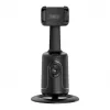 iWear P01 Auto Face 360° Tracking Selfie Stick Tripod ar Viedtālruņa Fiksāciju Melns