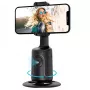 iWear P01 Auto Face 360° Tracking Selfie Stick Tripod ar Viedtālruņa Fiksāciju Melns