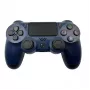 GameBox P4 bezvadu vibrācijas Bluetooth kontrolieris PlayStation 4 / PC / TV / TV Box zilā krāsā