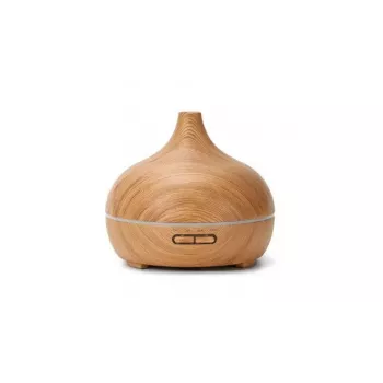 IVY D1 3-in-1 Aroma Difuzors - Mitrinātājs - 10W Nakts Atmosfēras Lampa 17cm / 500ml Gaišs Koks