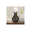 IVY D2 3-in-1 Aromas Difuzors - Mitrinātājs - 1.5W Nakts Atmosfēras USB Lampa 11cm / 300ml Tumšs Koks