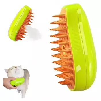 iLike Pet Electric Bath Comb 3in1 - Depilation + Clean + Massage with One-Click Spray (6.6x12cm)