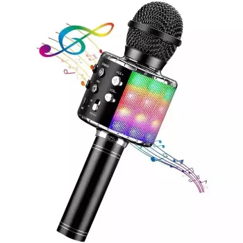 iWear M85 Karoke Mikrofons ar Skaļruni, Bluetooth, Ierakstīšana, Micro SD, USB