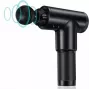 iLike GG Portable Fascial Muscle Massage Gun ar 6 līmeņu mainīgu vibrāciju + 3 sprauslas Melns