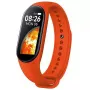 iWear SM7 Viedā aproce 0,96 inch TFT fitnesa izsekotājs IP67 ar sirdsdarbības un asinsspiediena monitoru, miega izsekošanu, sociālajiem paziņojumiem, sarkana