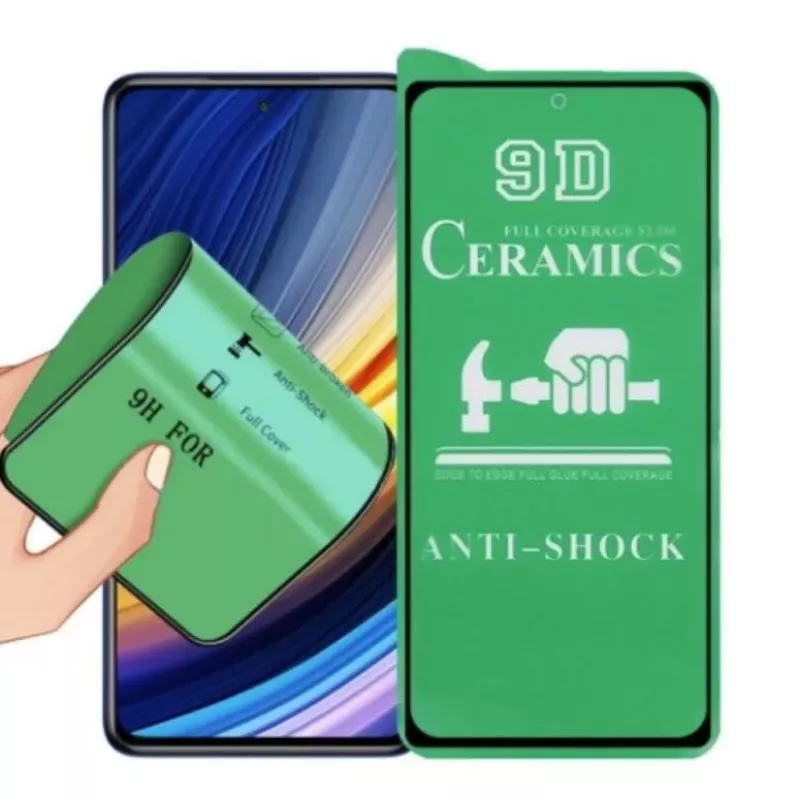 TakeMe HARD Keramiskais pilnas virsmas ekrāna aizsargstikls Apple iPhone 14 Pro