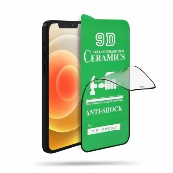 TakeMe HARD Keramiskais pilnas virsmas ekrāna aizsargstikls Apple iPhone 14 Pro