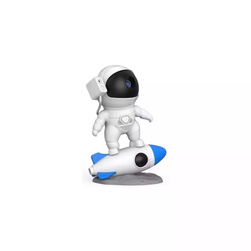 Elight J7 Rocket Astronaut Realistic Space Galactic Wall & Ceiling Projector / RGB Color Night Desk