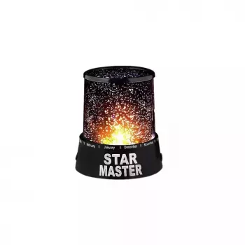 Elight STM Star Master Dual Mode Star Sky Projector with 4x AA / USB Cable Power Black