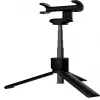 EVELATUS Selfie Stick Tripod SST01 ar bezvadu tālvadību, melns