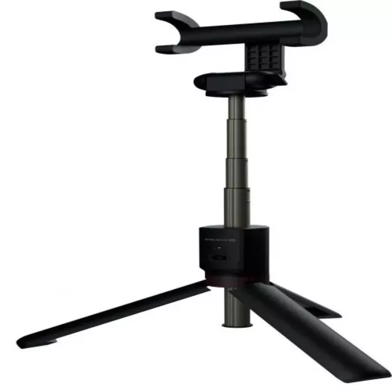 EVELATUS Selfie Stick Tripod SST01 ar bezvadu tālvadību, melns