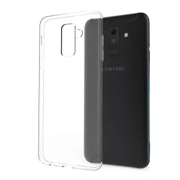 Evelatus Samsung Galaxy A6 Plus 2018 Caurspīdīgs Silikona Maciņš 1.5mm TPU