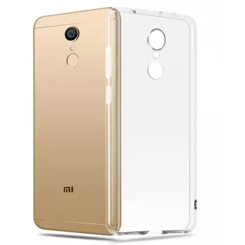 Evelatus Xiaomi Redmi 5 Plus caurspīdīgs silikona maciņš 1,5 mm TPU caurspīdīgs