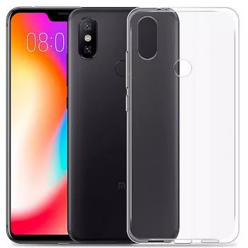 Evelatus Caurspīdīgs TPU aizmugurējais vāciņš Xiaomi Mi A2 / Redmi 6X