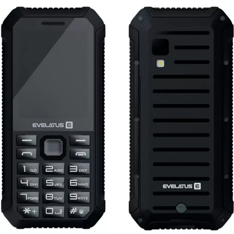 Evelatus Samson DS Black Black Mobilais telefons