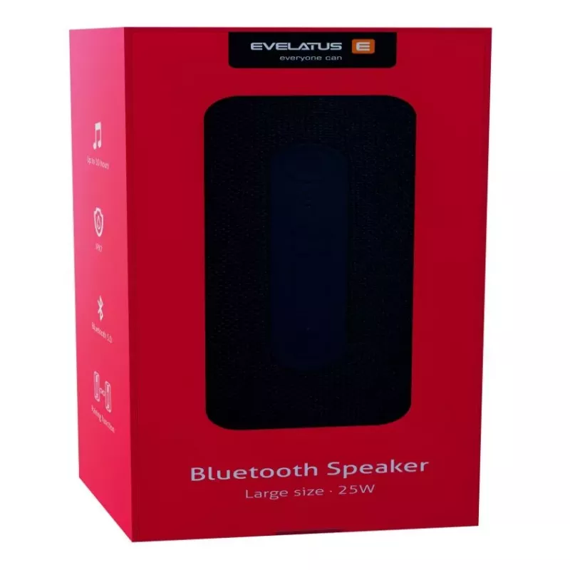Evelatus Bluetooth Speaker L size EBS03 Black