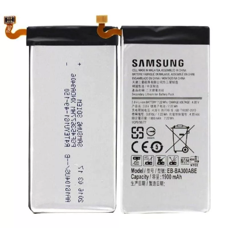 Samsung EB-BA300ABE Galaxy A3 (2015) oriģinālais OEM akumulators 1900 mAh Li-ion polimēru