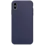 Evelatus Apple iPhone Xs Max Premium Soft Touch Silicone Case Midnight Blue