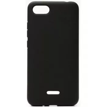 Evelatus Xiaomi Redmi 6A Nano Silikona Maciņš Soft Touch TPU Melns