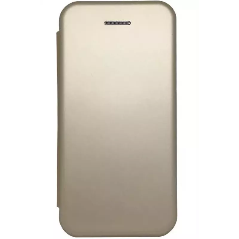 Evelatus Samsung Galaxy A6 Plus 2018 Book Case Gold