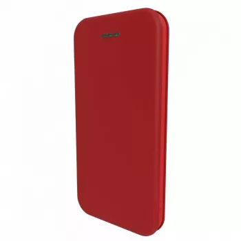 Evelatus Samsung Galaxy A6 Plus 2018 Book Case Vīna Sarkanā