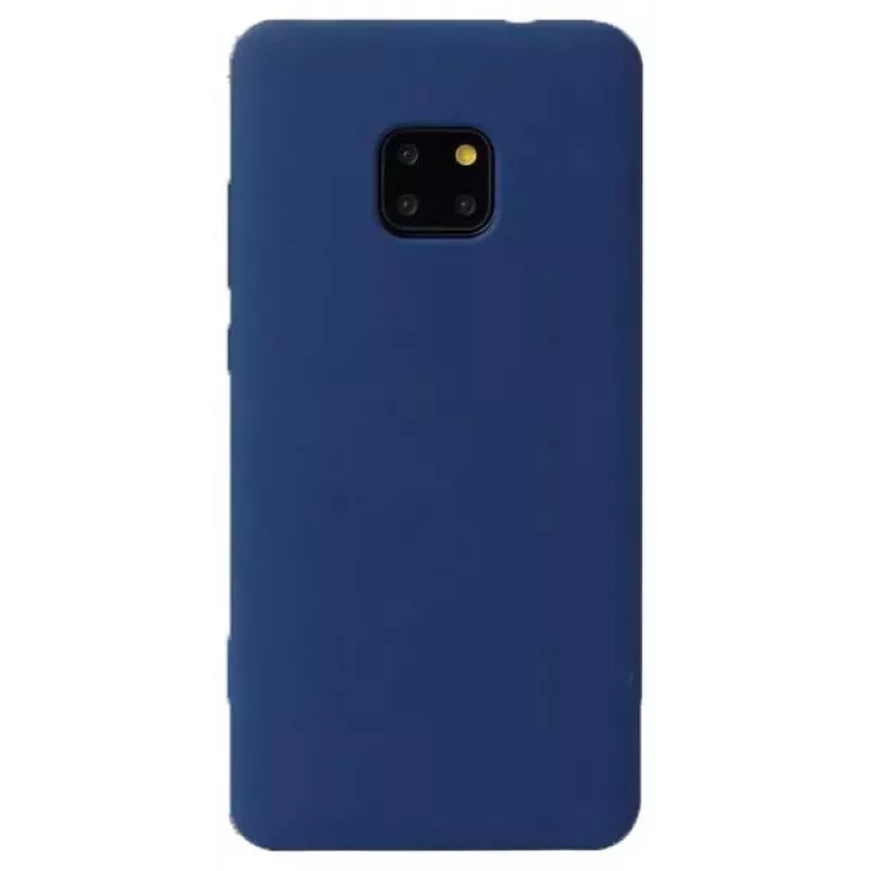 Evelatus Huawei Mate 20 Pro Premium Soft Touch Silicone Case Midnight Blue