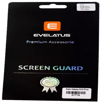 Evelatus Samsung Galaxy S10 Plus TPU ekrāna aizsargplēve