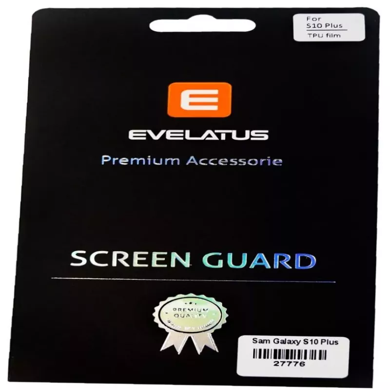 Evelatus Samsung Galaxy S10 Plus TPU ekrāna aizsargplēve