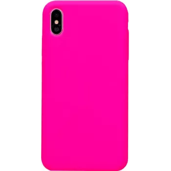 Evelatus Apple iPhone XR Premium Soft Touch Silicone Case Hot Pink