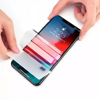 Evelatus TPU ekrāna aizsargplēve Apple iPhone X/Xs – caurspīdīga, pašatjaunojoša, izturīga pret skrāpējumiem