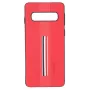 Evelatus Samsung Galaxy S10 Dazzel Red Back Cover - TPU & PC triecienu absorbējošs maciņš ar mirdzuma efektu