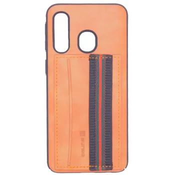 Evelatus Huawei P30 Lite Cubit plastmasas brūns aizmugures vāciņš