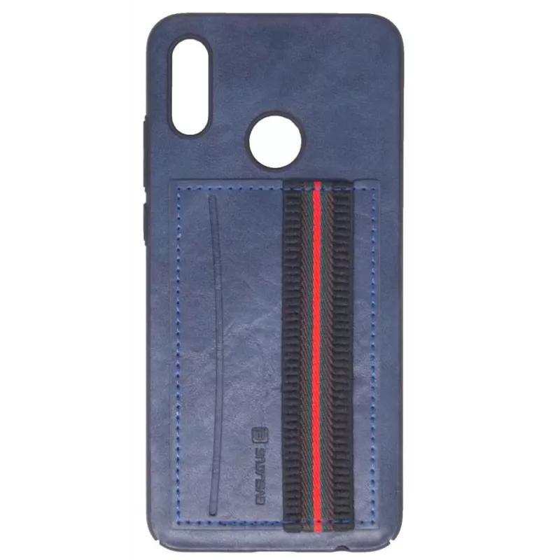 EVELATUS Huawei P Smart 2019 Cubit Plastic Blue Protective Case