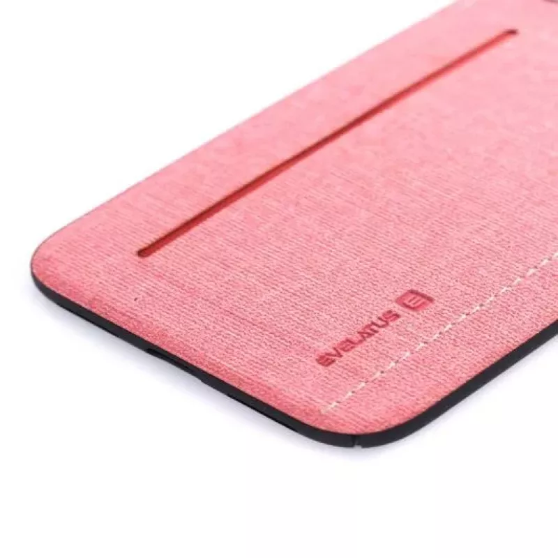 Evelatus Silicone Back Cover for Apple iPhone X / XS, Pink