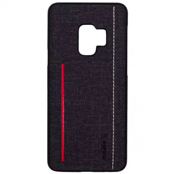 Evelatus Samsung Galaxy S9 aizmugurējais vāciņš melns silikons