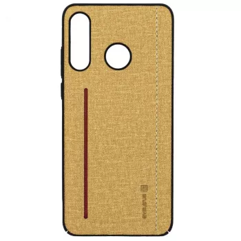 Evelatus Huawei P30 Lite 6127 Dzeltena Silikona Aizmugures Vāciņš