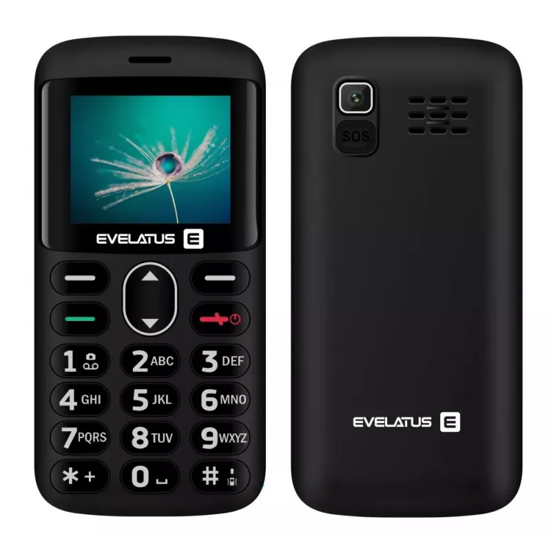Evelatus ARON 2020 DS (EA02BK) Graphite Black Dual SIM Feature Phone